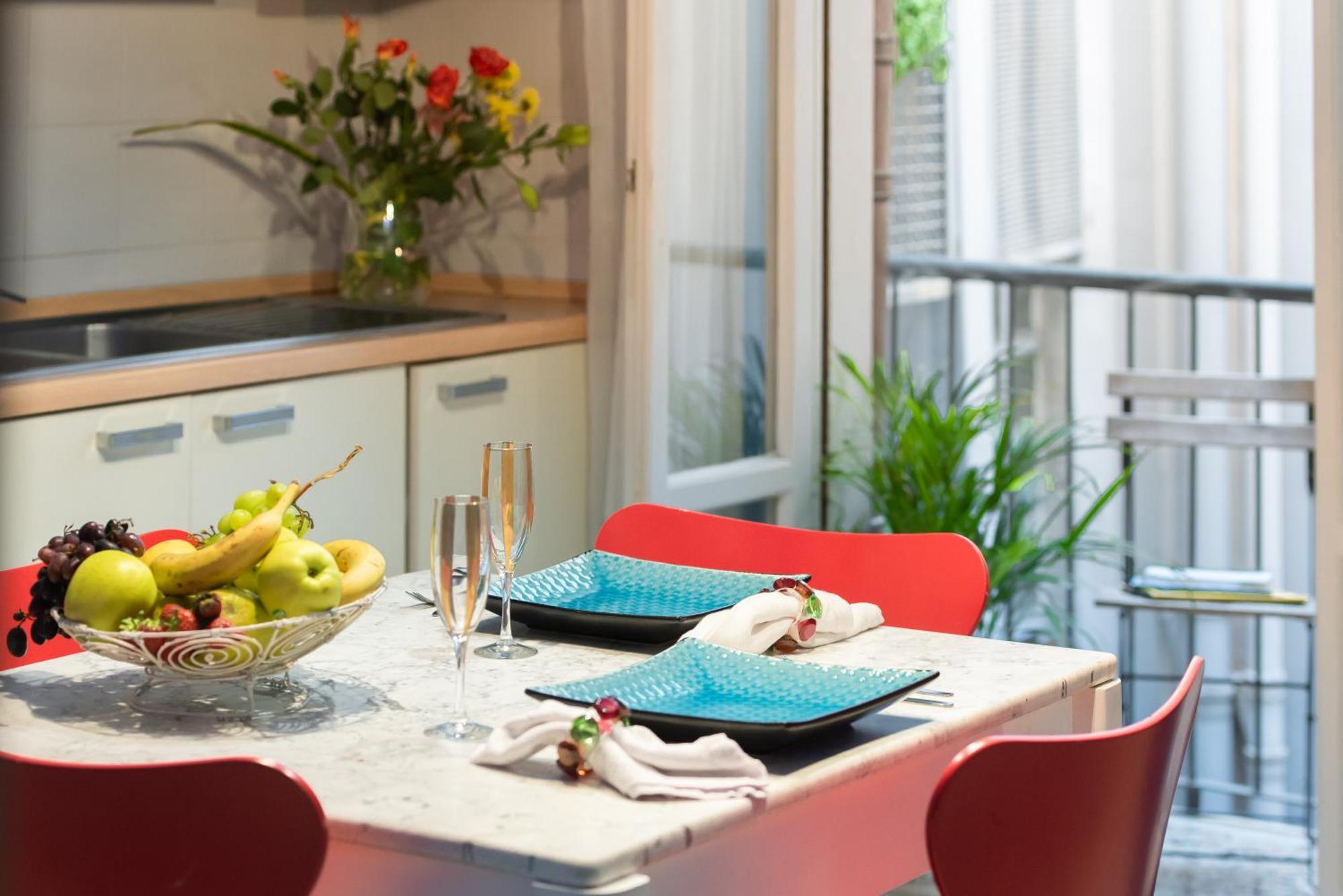 Bibi Boutique Arezzo Living Suite Rosafragola & Verdeconiglio 外观 照片