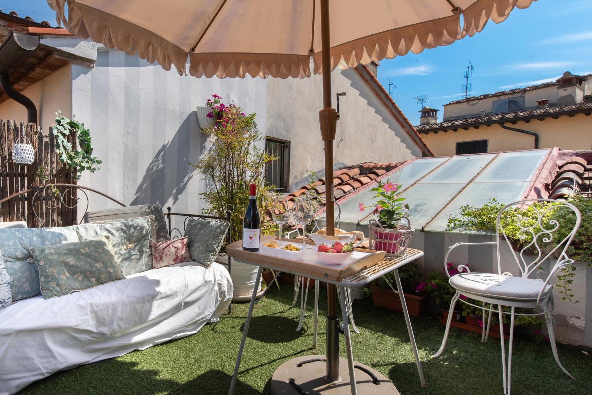 Bibi Boutique Arezzo Living Suite Rosafragola & Verdeconiglio 外观 照片